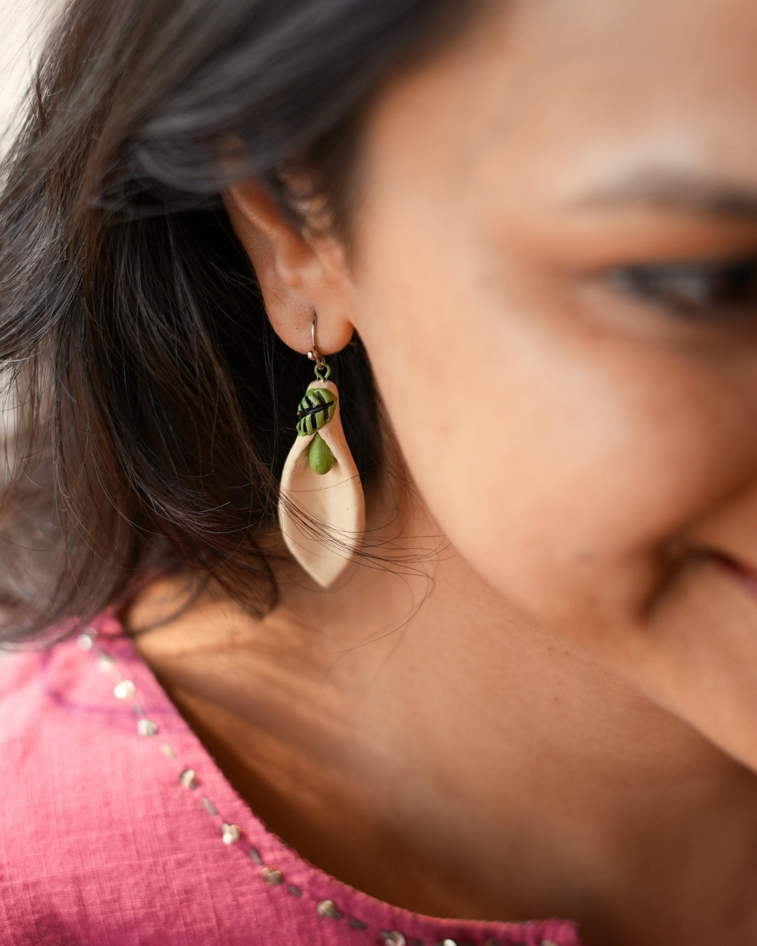 Peace Lily Earrings