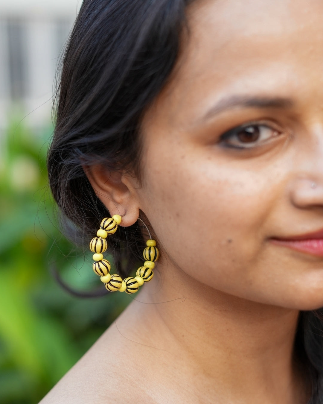 Bumble Bee Hoops