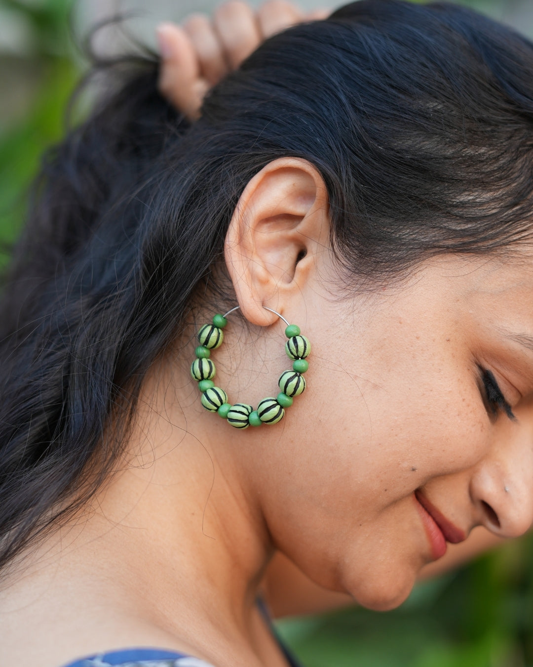 Bumble Bee Hoops