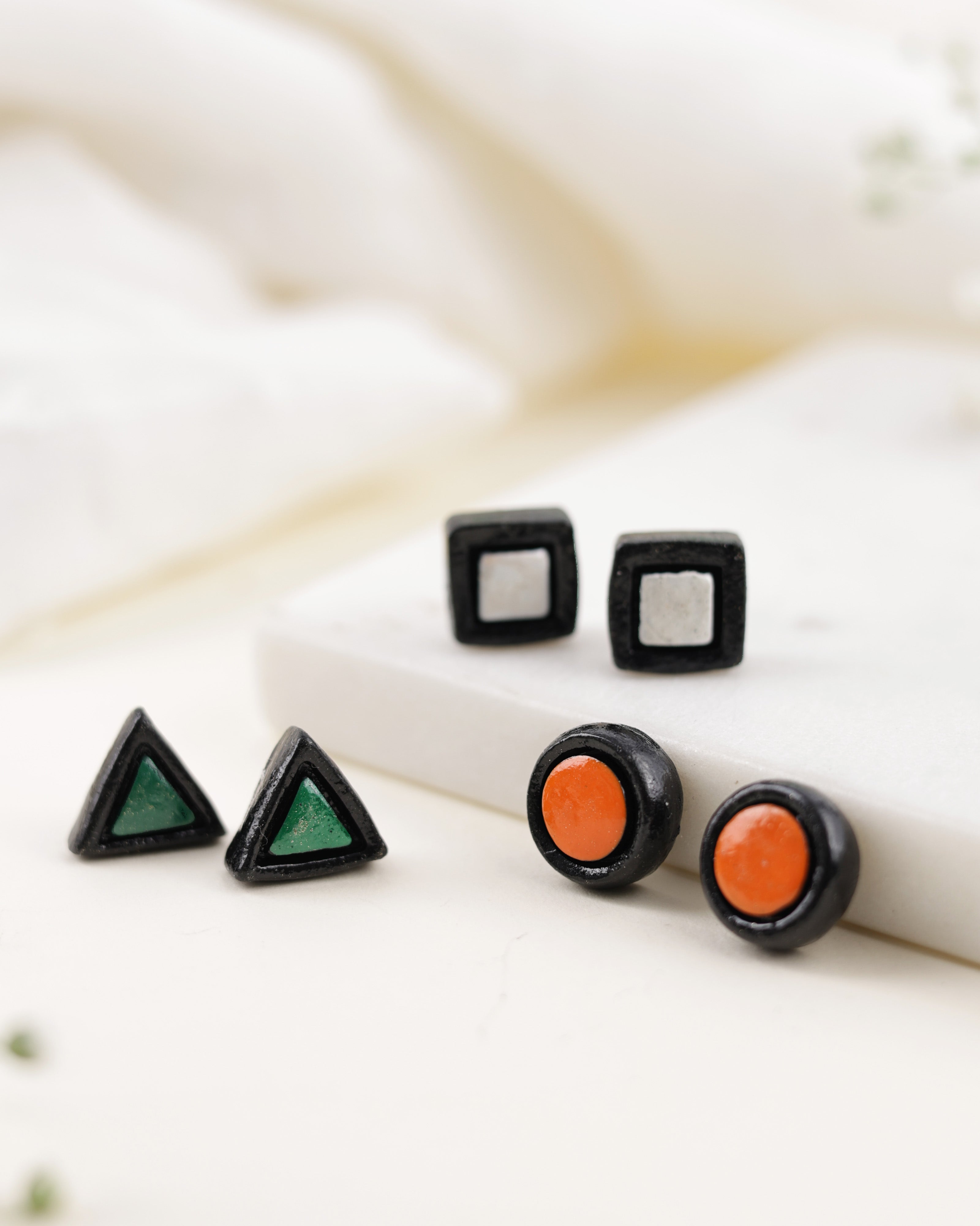 Geometric Studs Combo