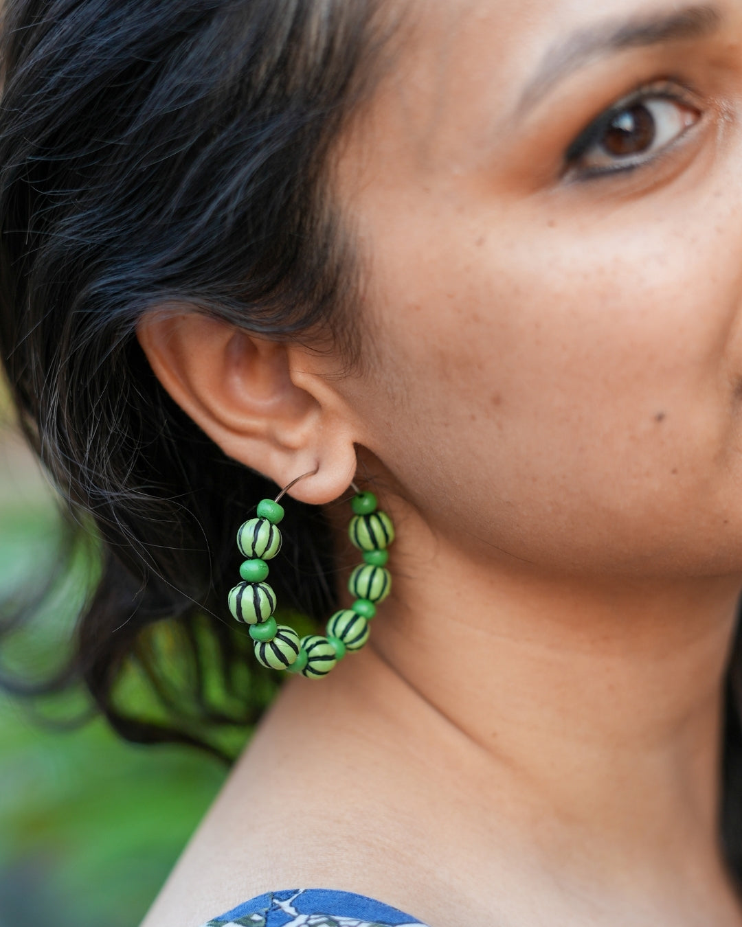 Bumble Bee Hoops