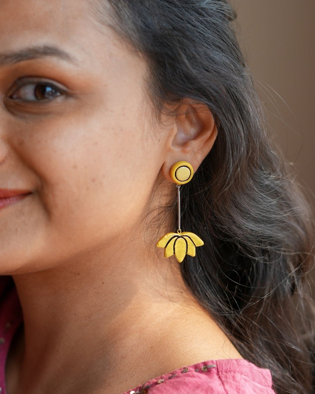 Summer Lotus Earrings