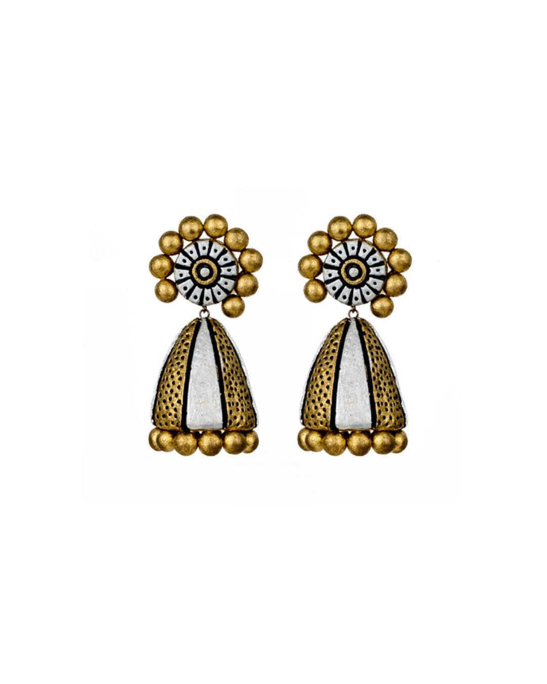 Blue-Terracotta-Earrings