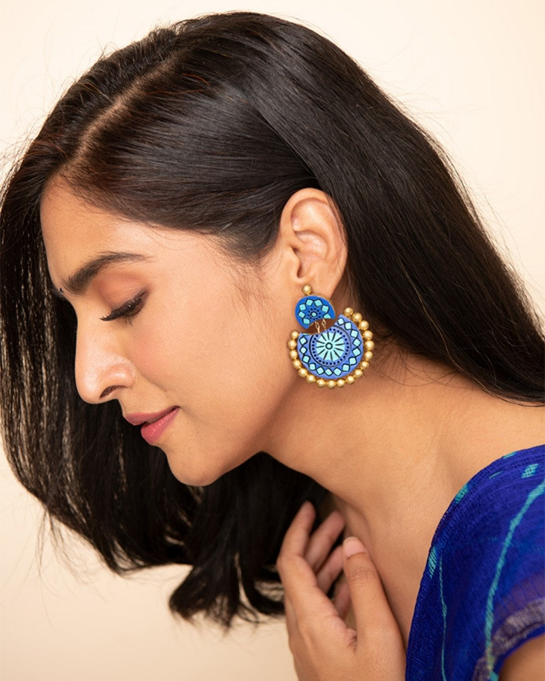 Gold-Chand-bali-Earrings--For-Sangeeth