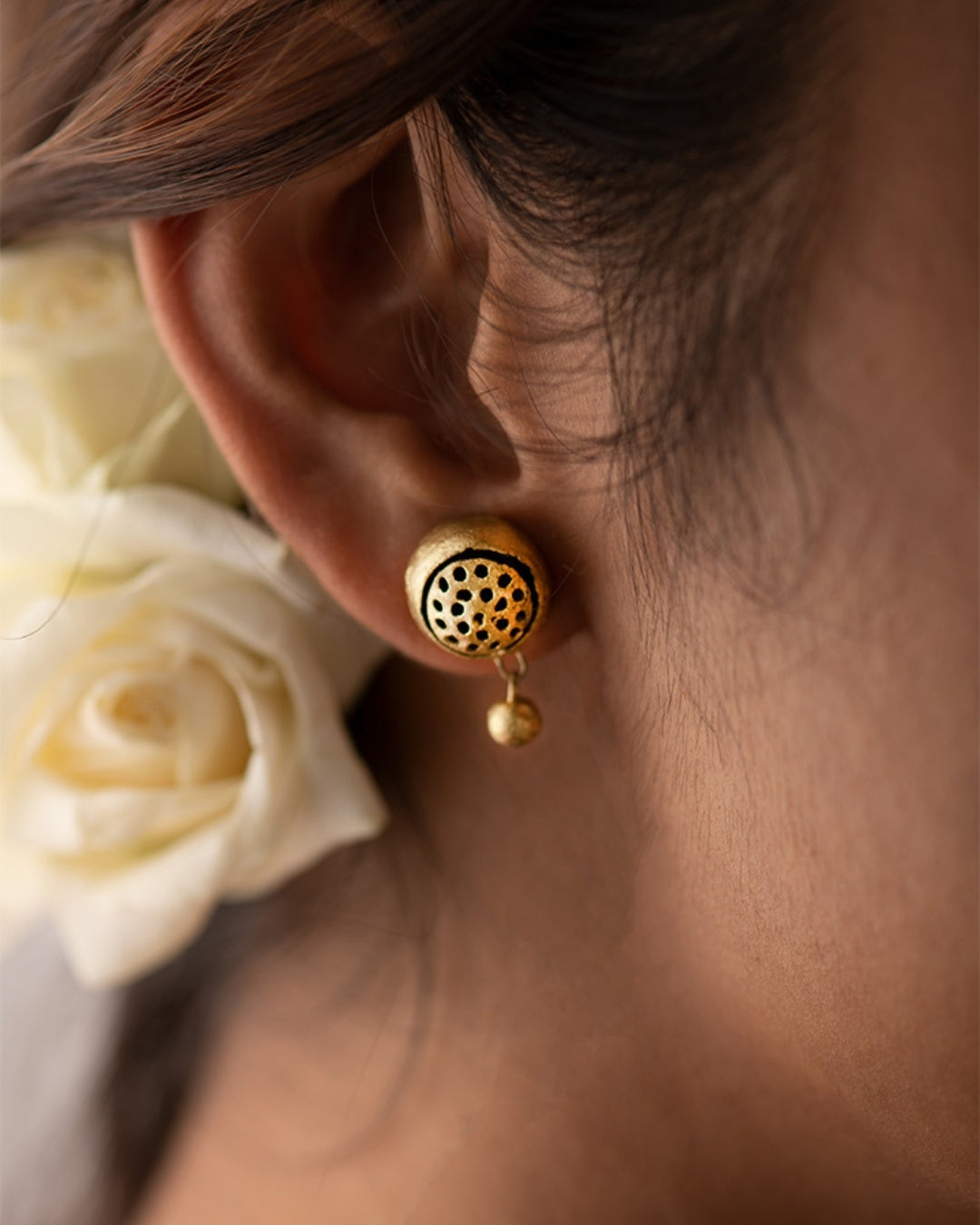 Terracotta-Stud-Earrings