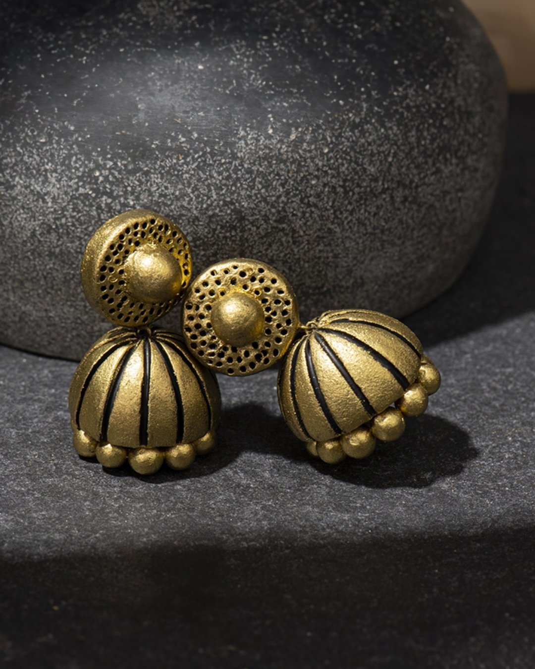 Gold-Jhumka