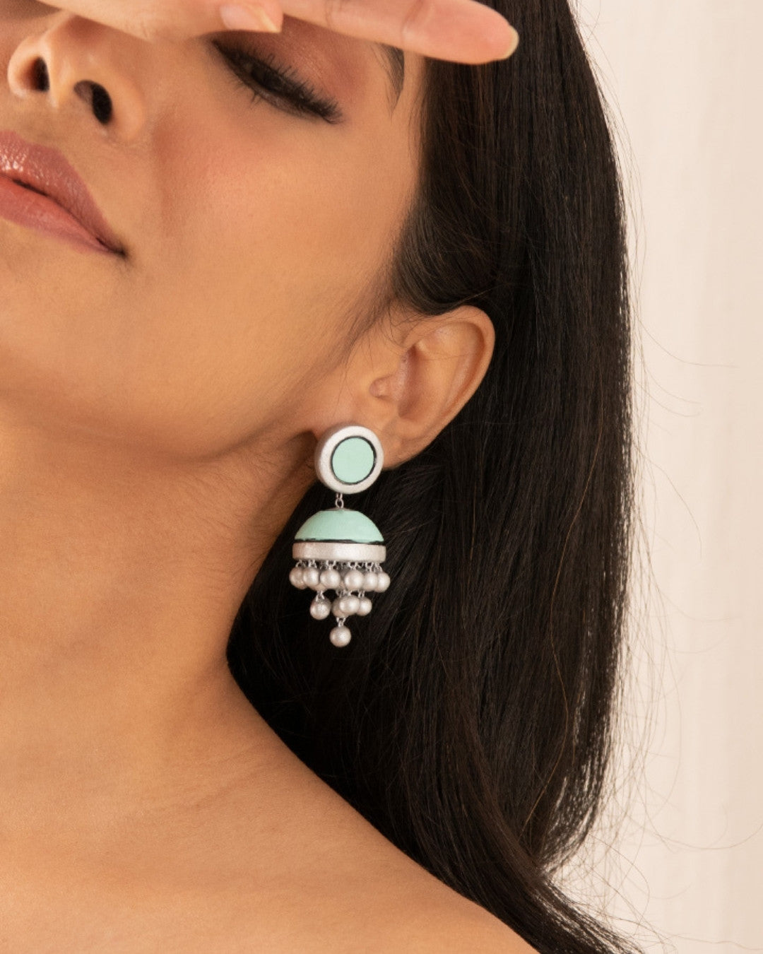 Terracotta-Jhumka-Earrings
