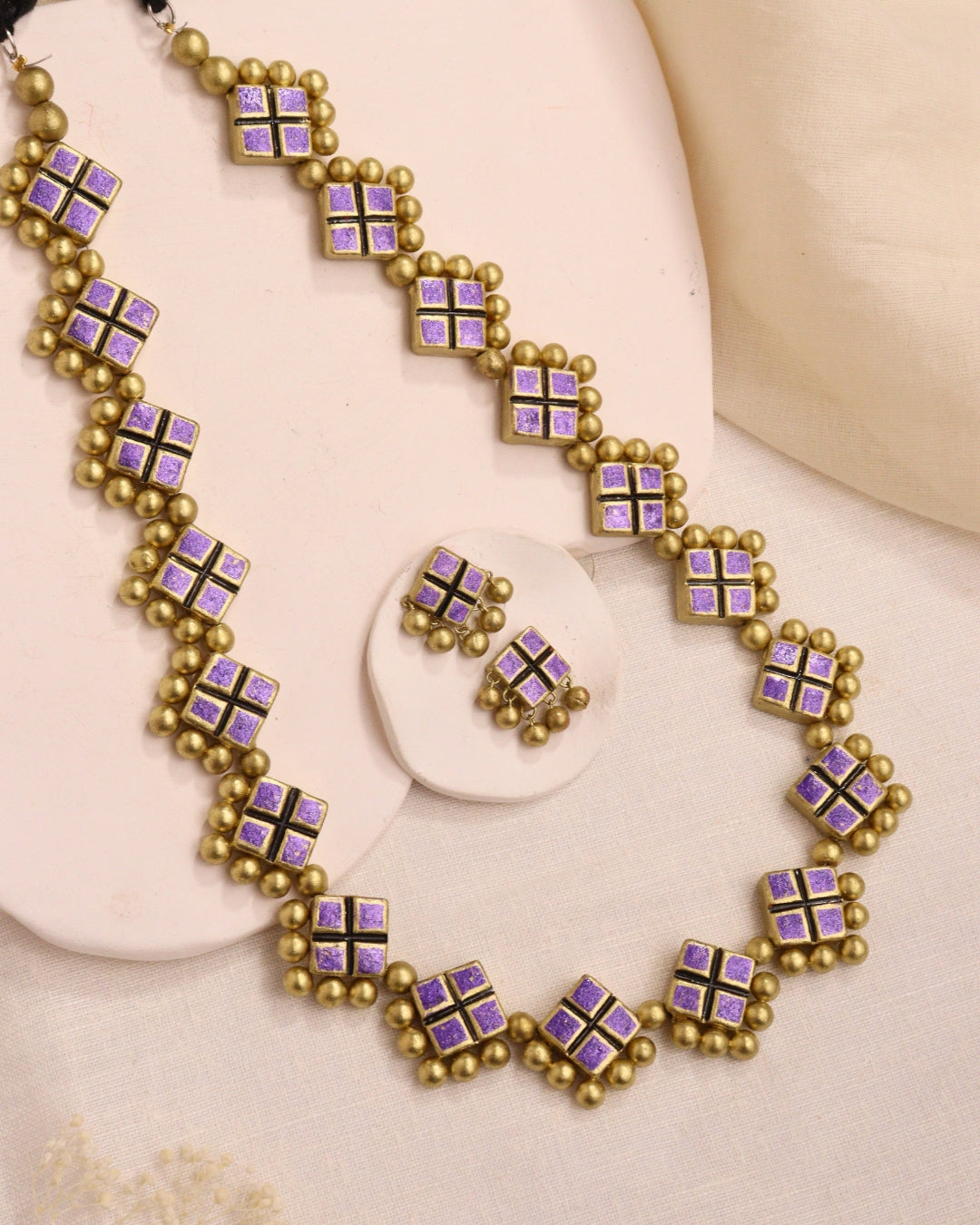 Hypoallergenic-Terracotta-Necklace-Set