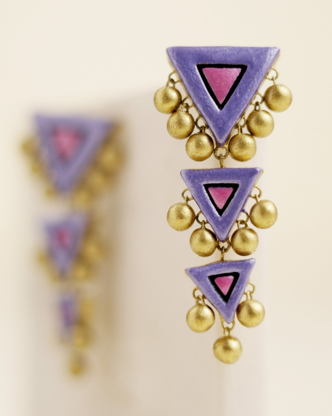Contemporary Terracotta Earrings