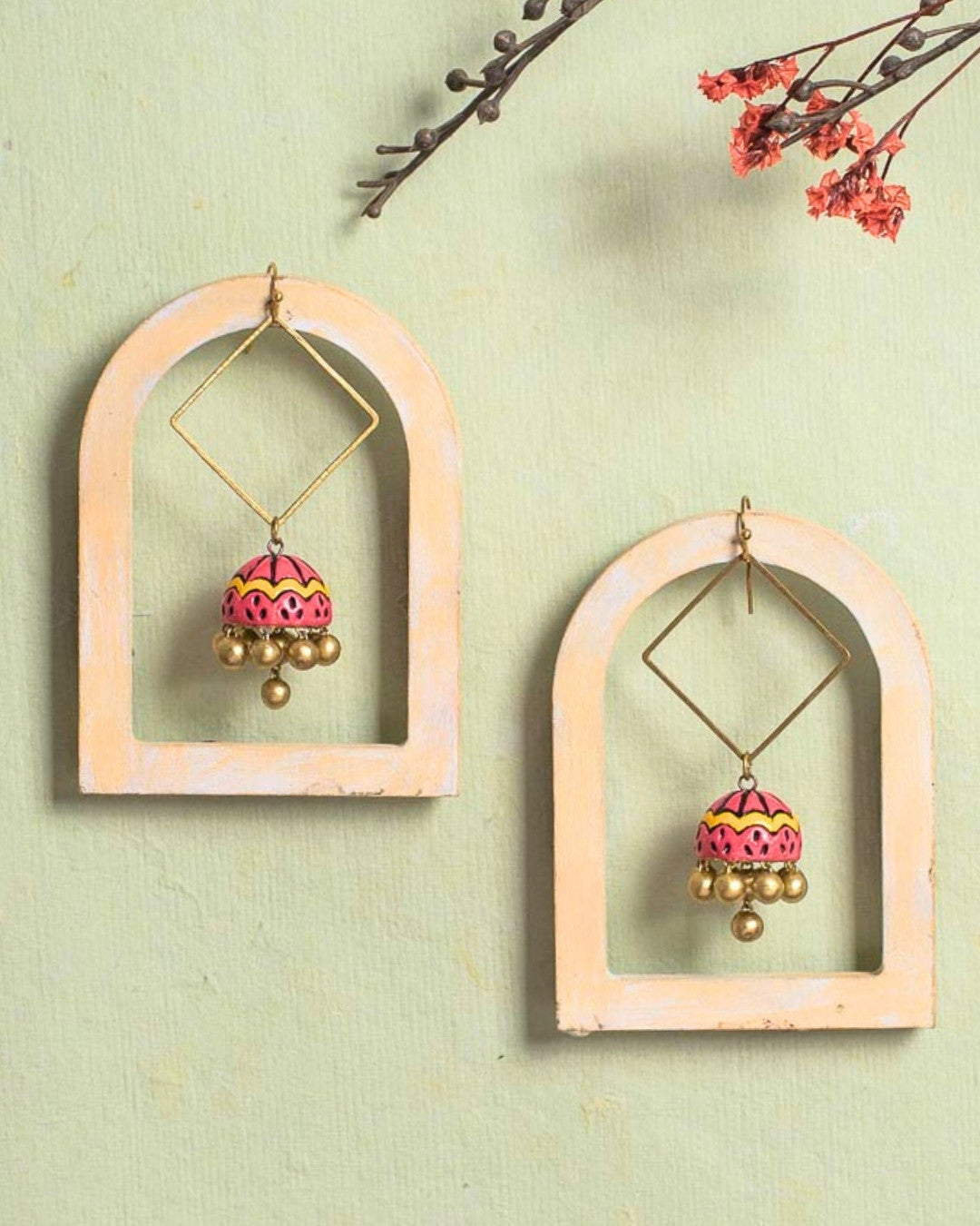 Pink-Gift-Earrings-birthday