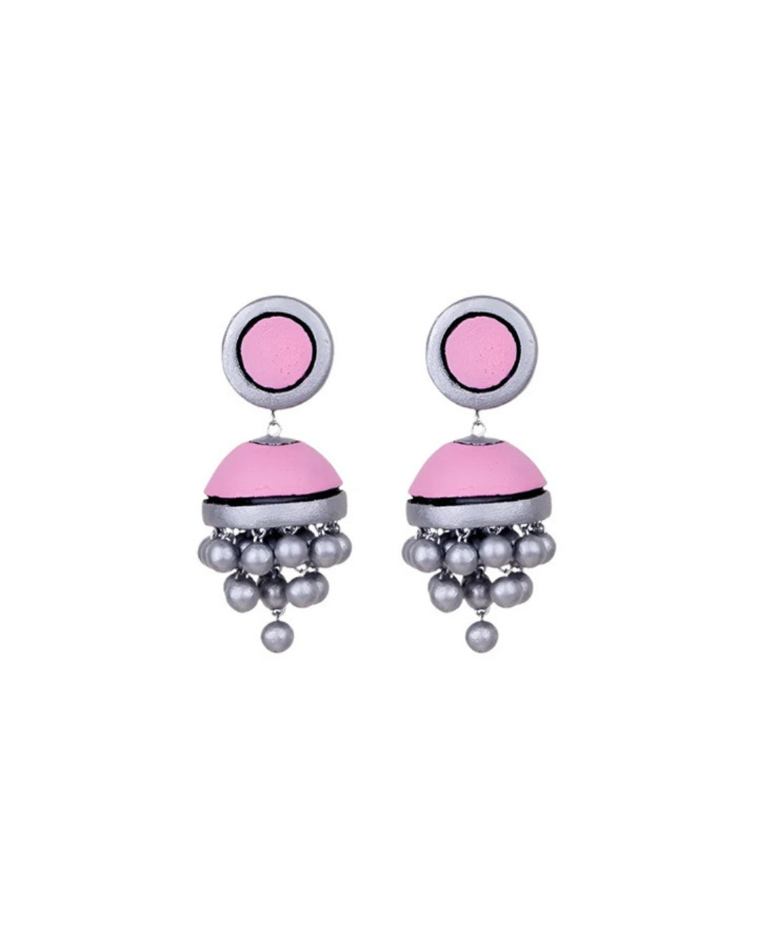 Pink-Contemporary-Long-Jhumka