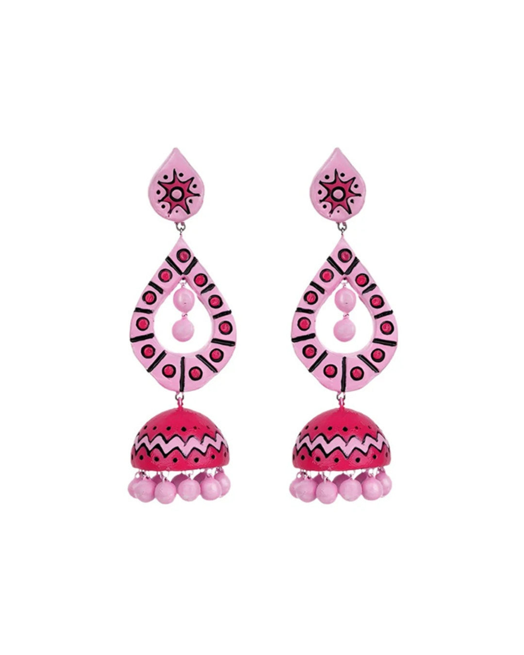 Pink-Statement-Jhumke-Rakhi