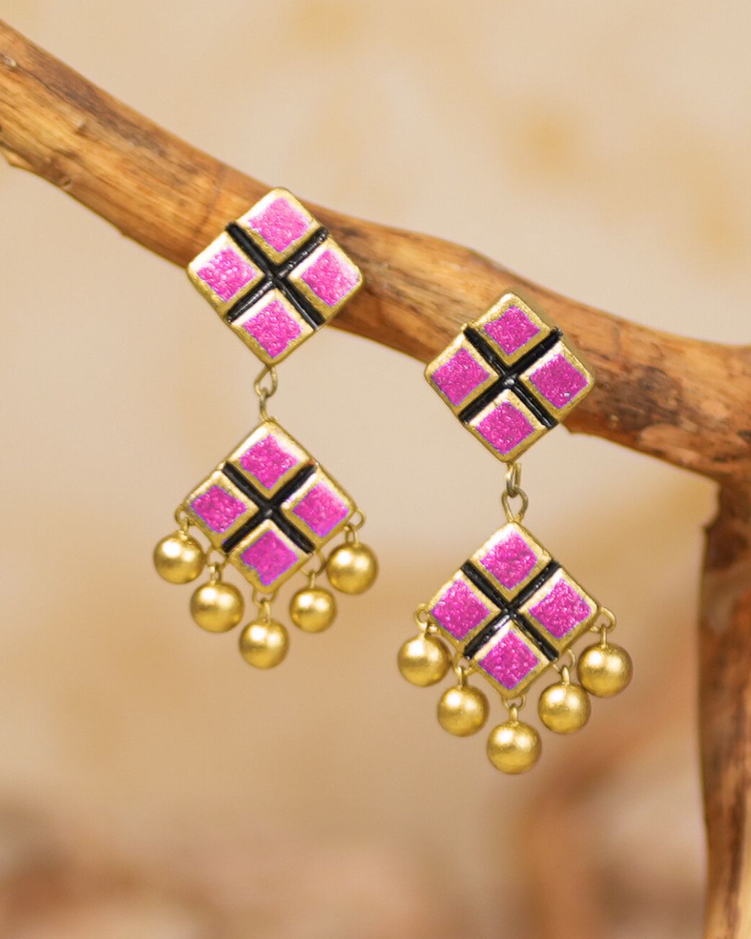 Pink and Gold Hanging