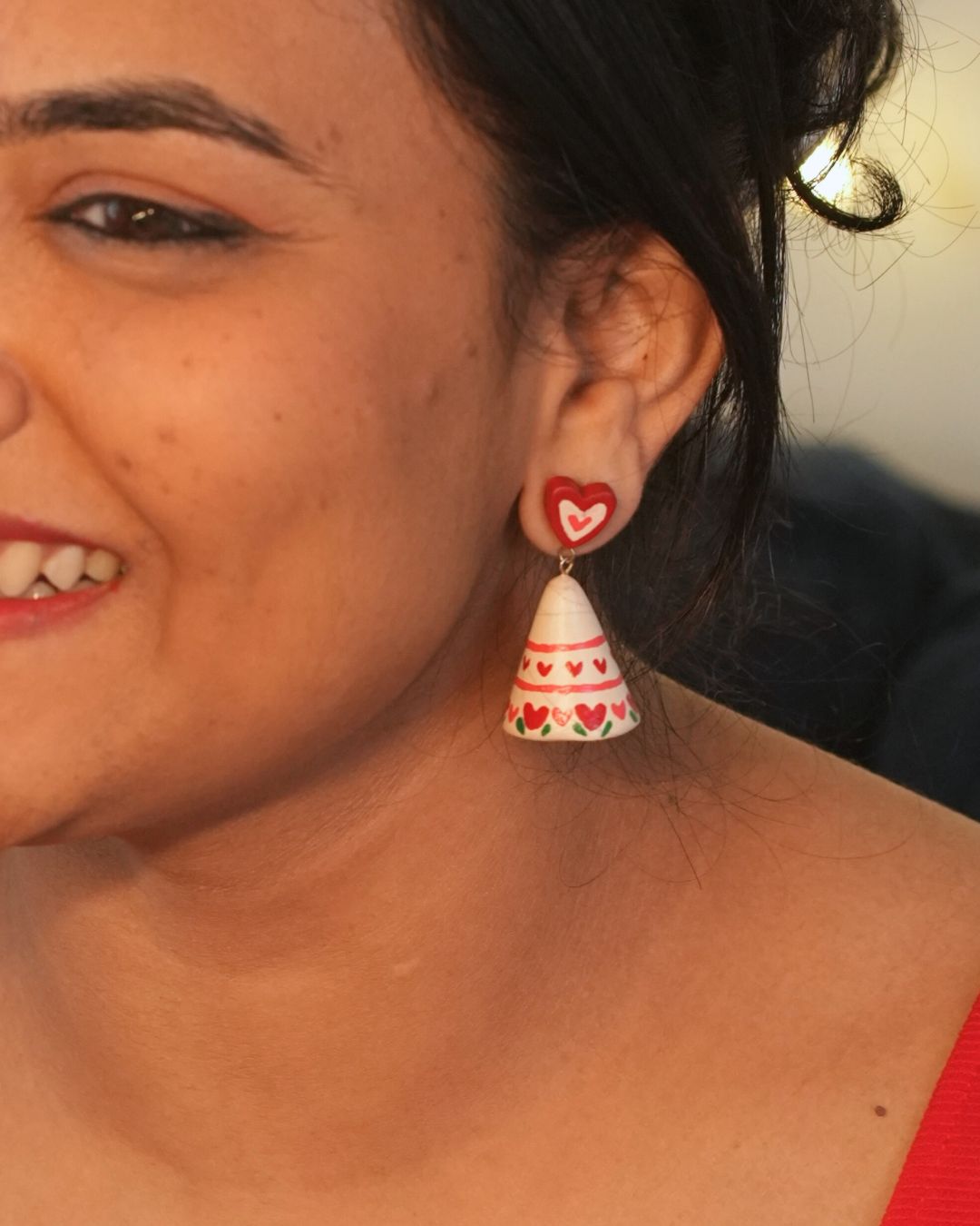 Valentine Vine Jhumka