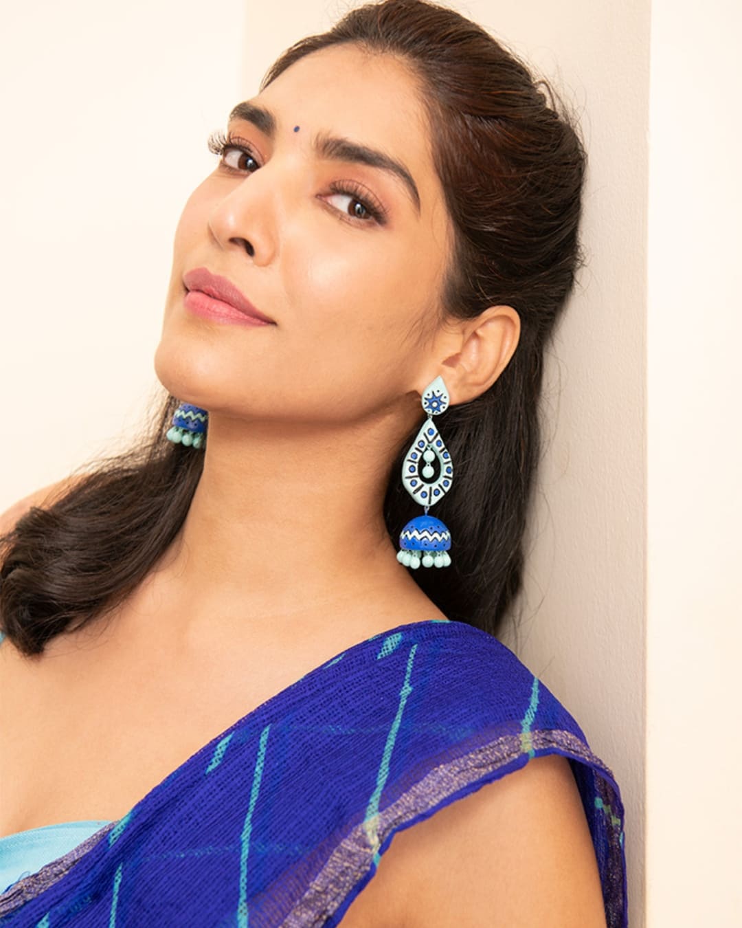 Hypoallergenic-Terracotta-Jhumka-Earrings