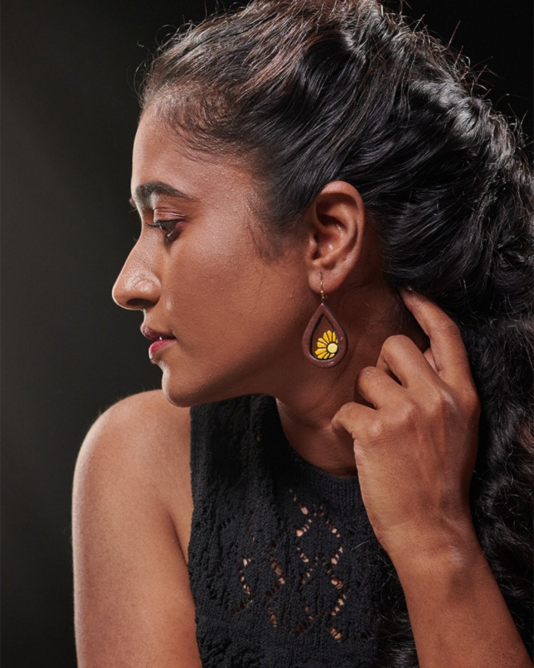 Terracotta-Hanging-Earrings