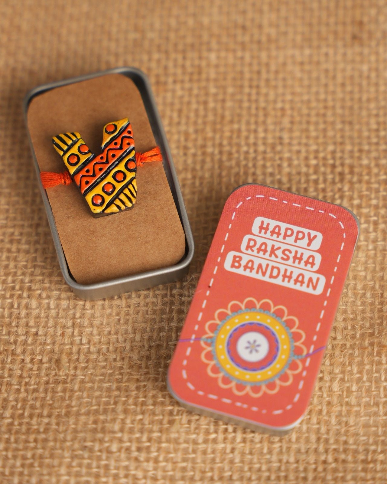 Crayon Initial Rakhi