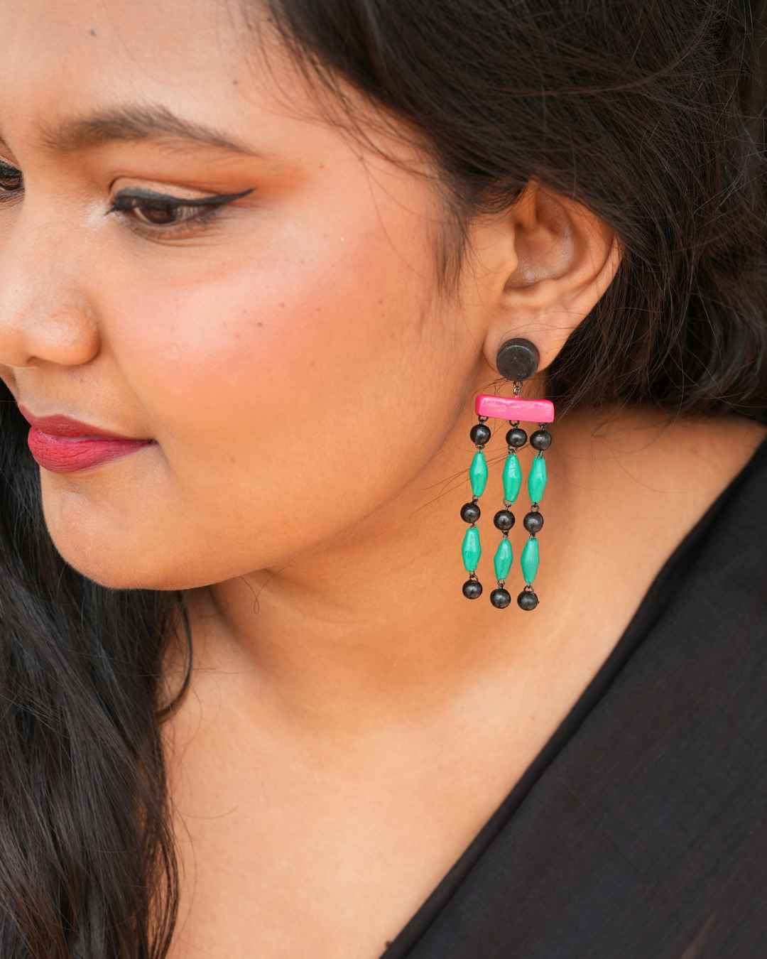 black-green-dangles