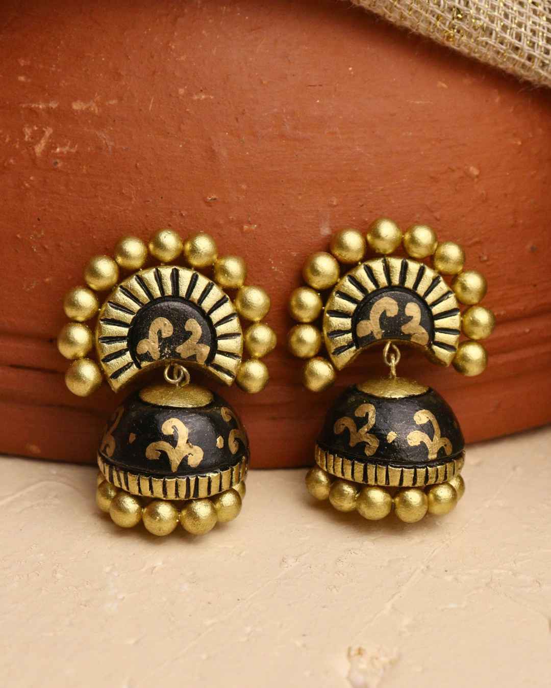 Black Kanchan Long Necklace Set
