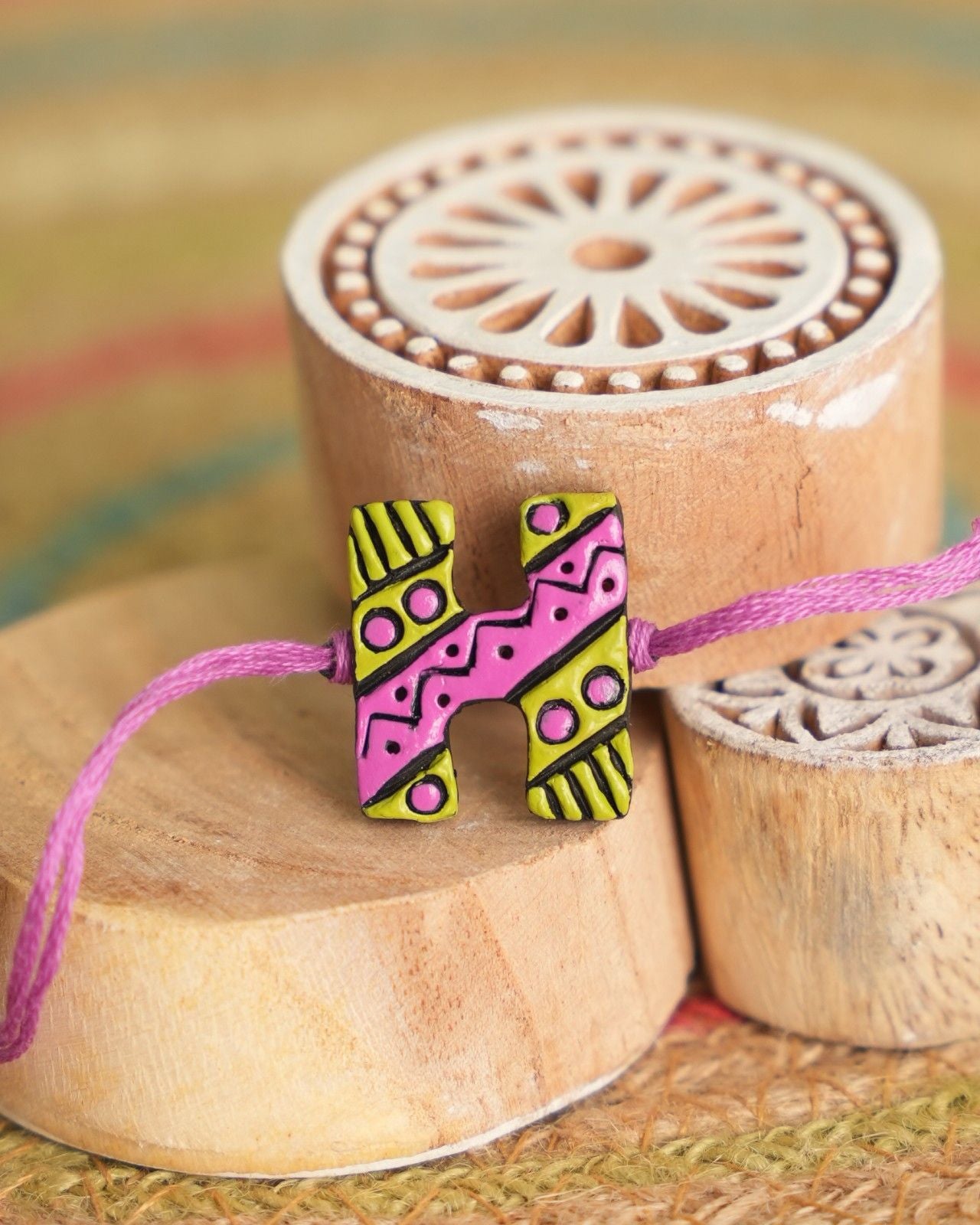 Crayon Initial Rakhi