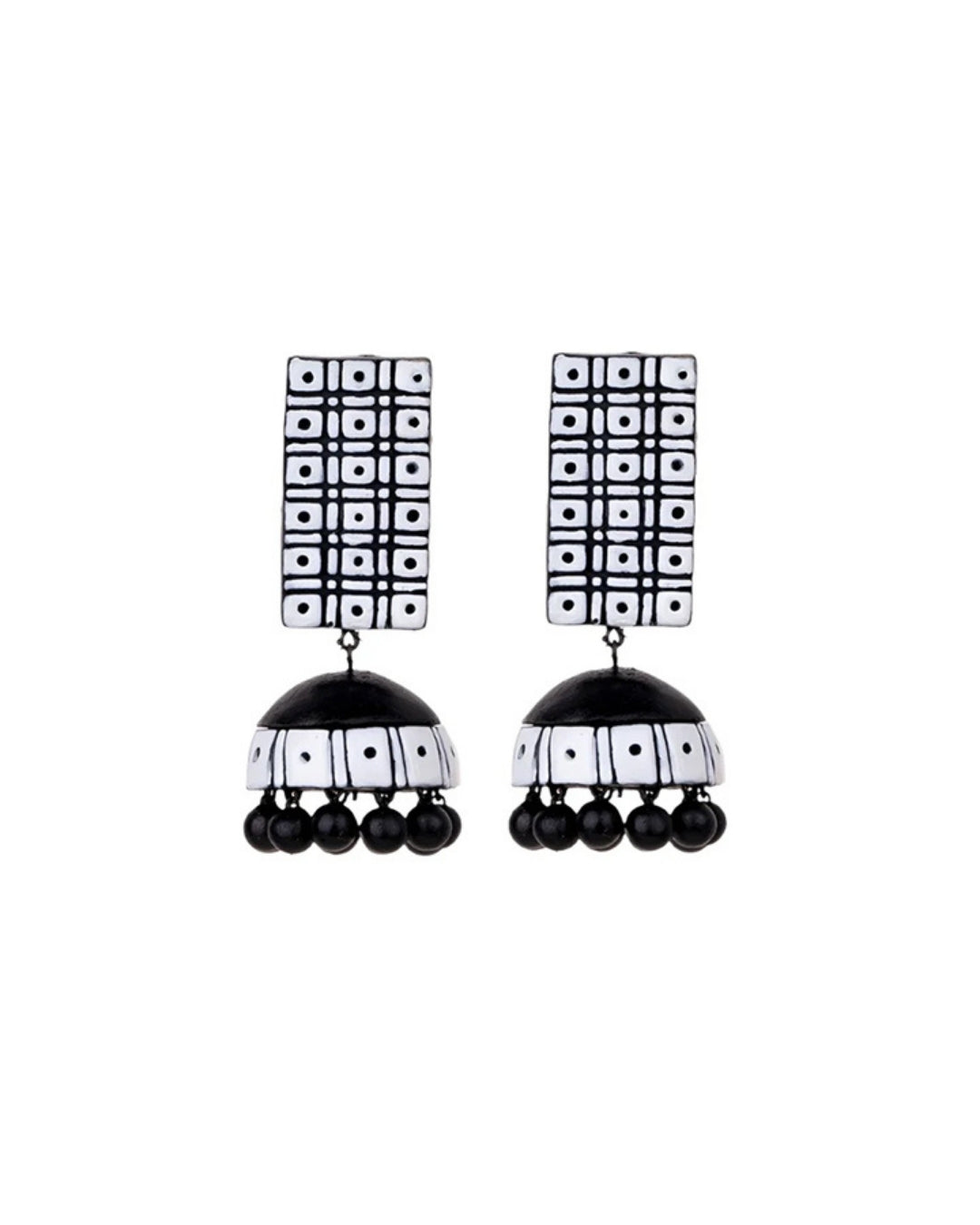 white-contemporary-earrings