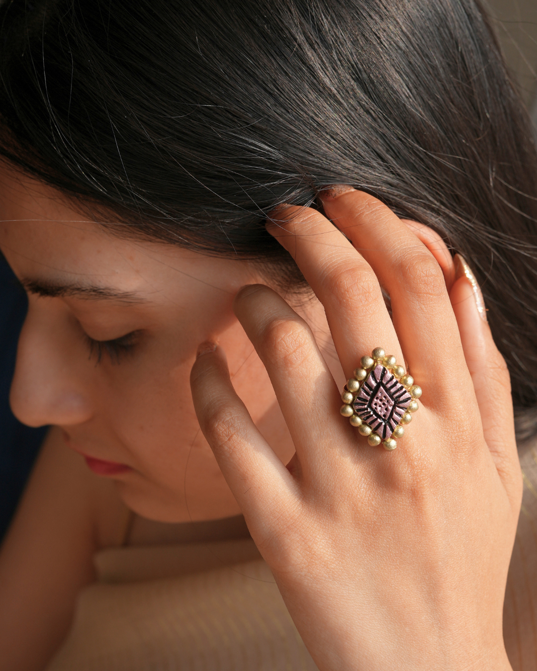 pink ring model