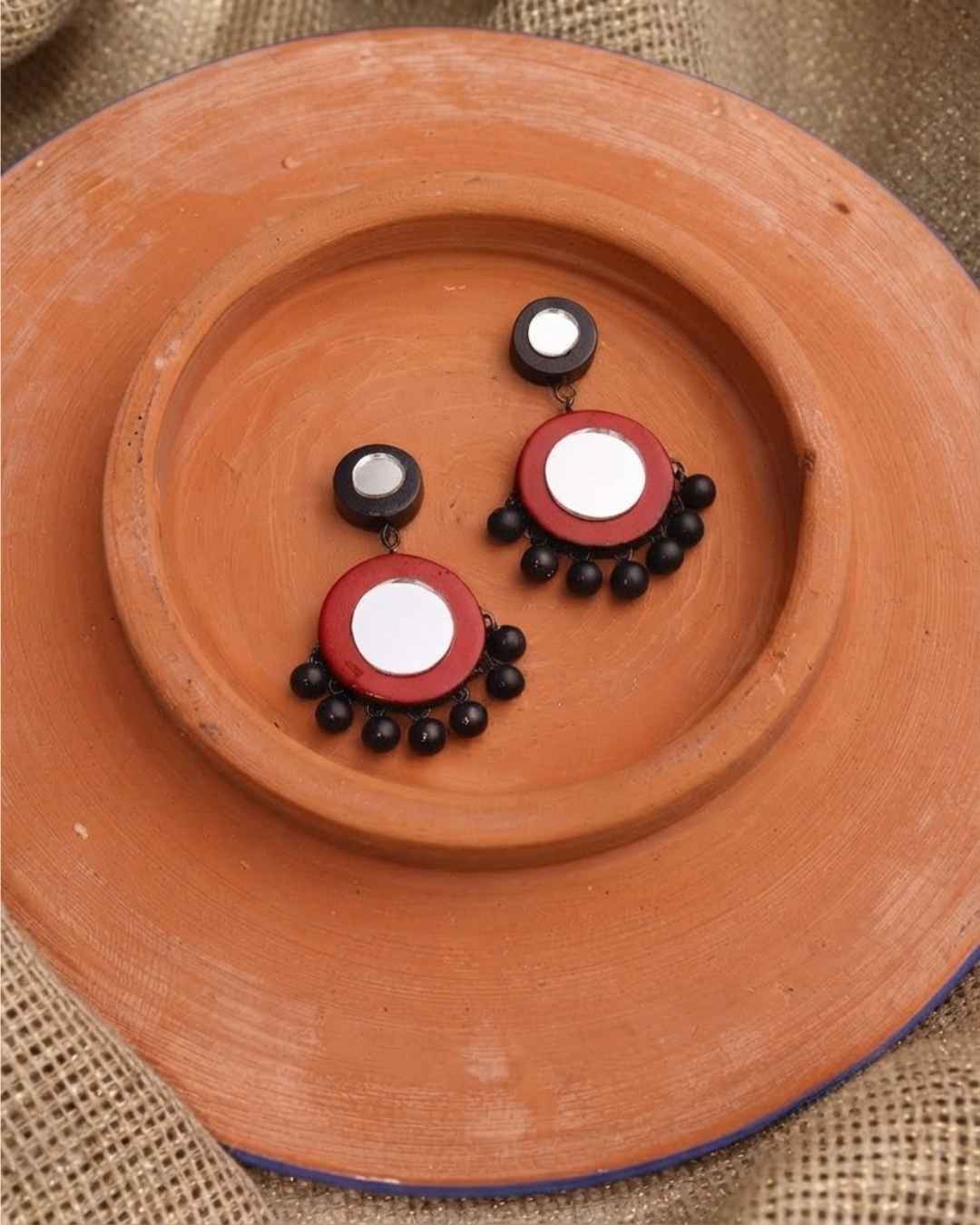 Red and Black Hangings