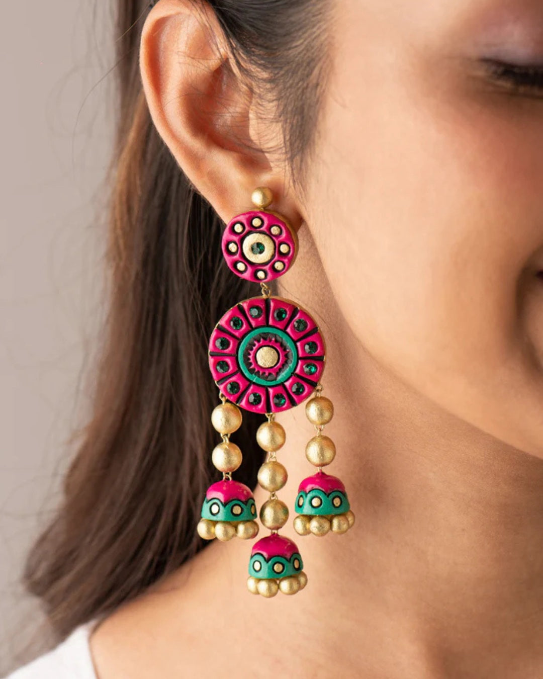 pink-gold-big-earrings