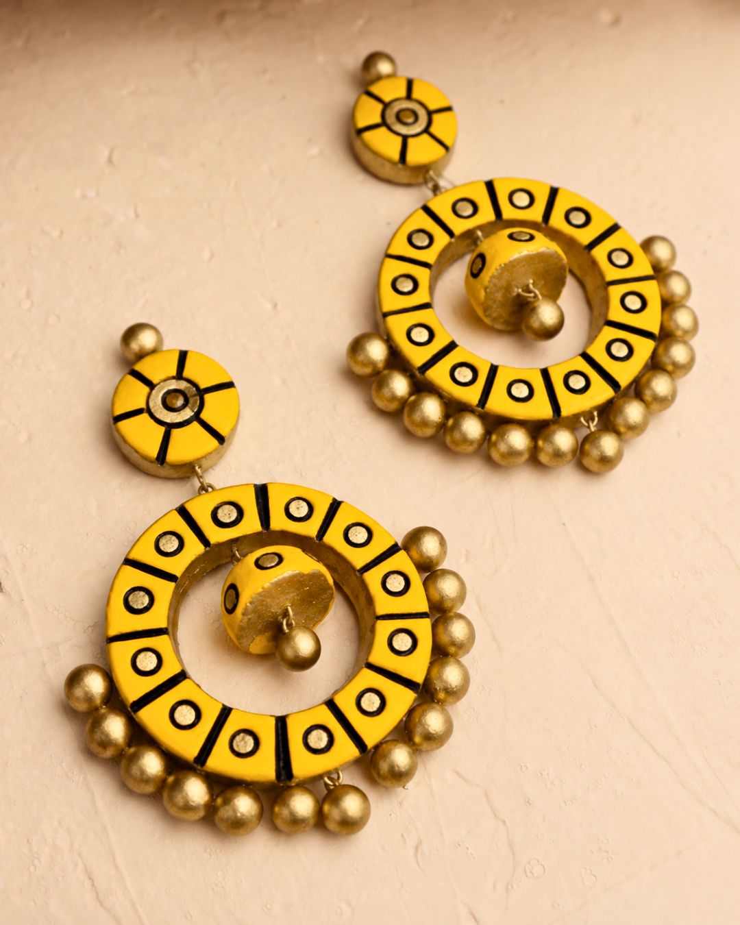 yellow-earring-sets