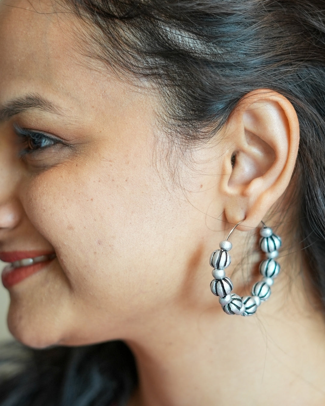 Metallic Muse Hoops