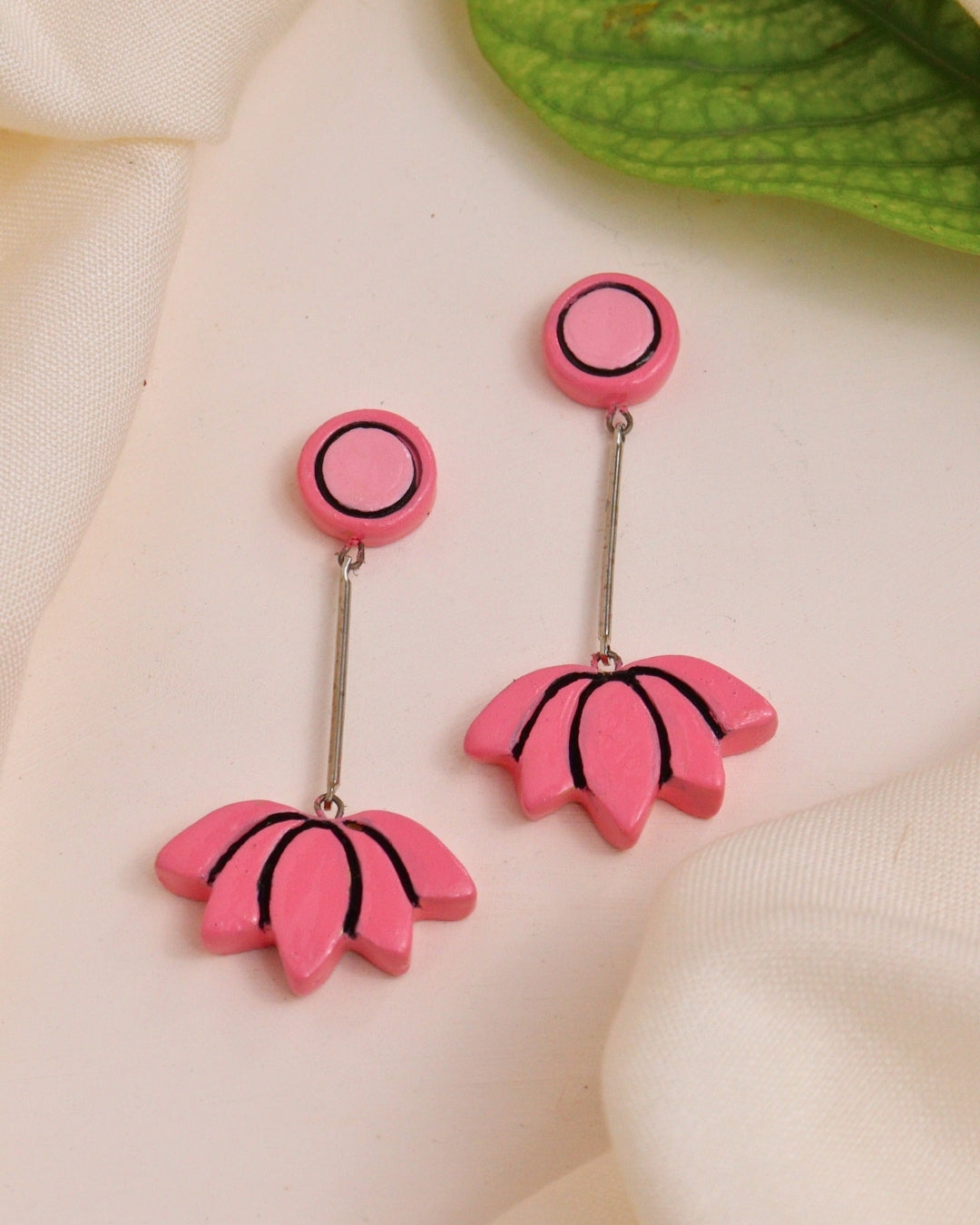 Summer Lotus Earrings
