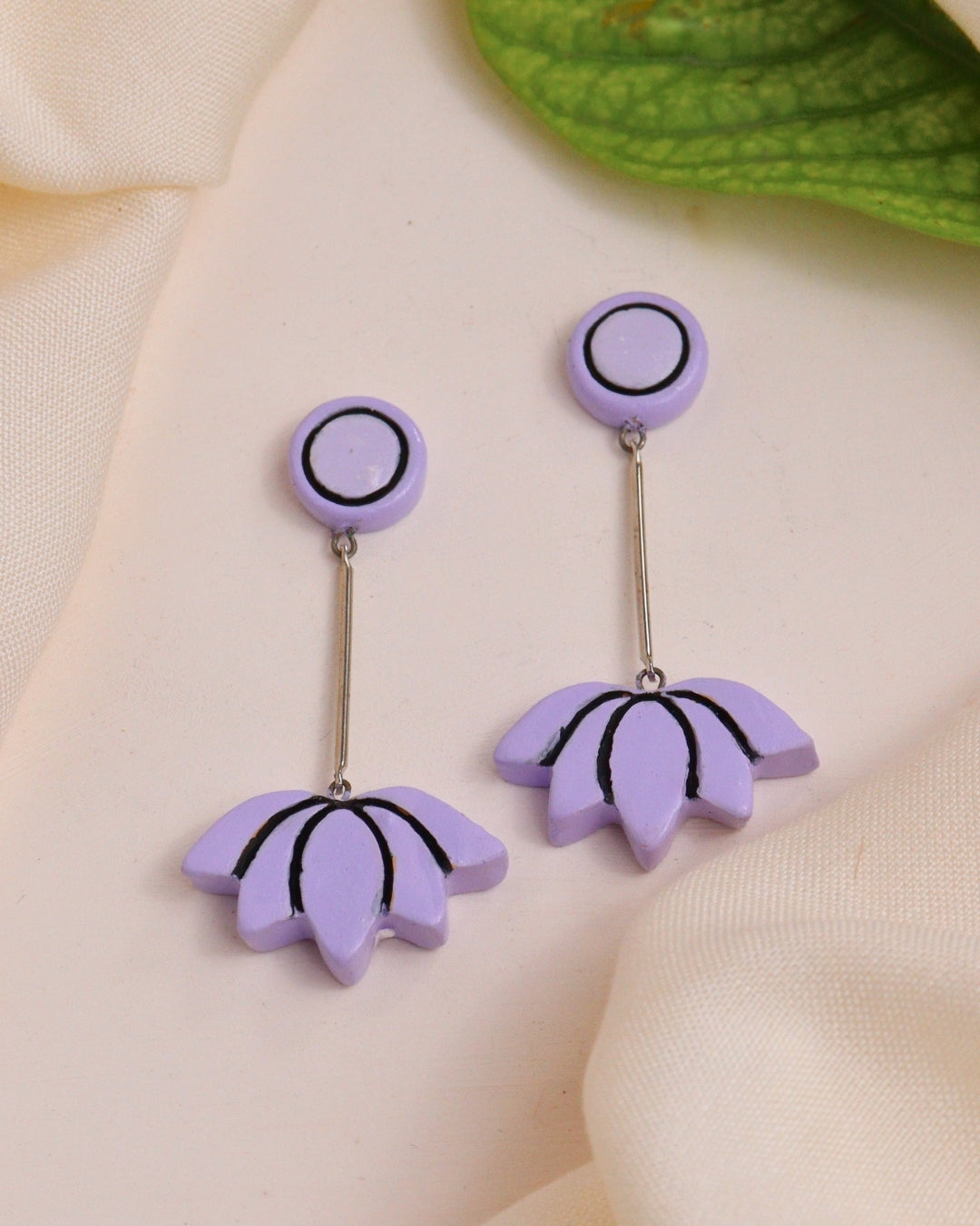 Summer Lotus Earrings