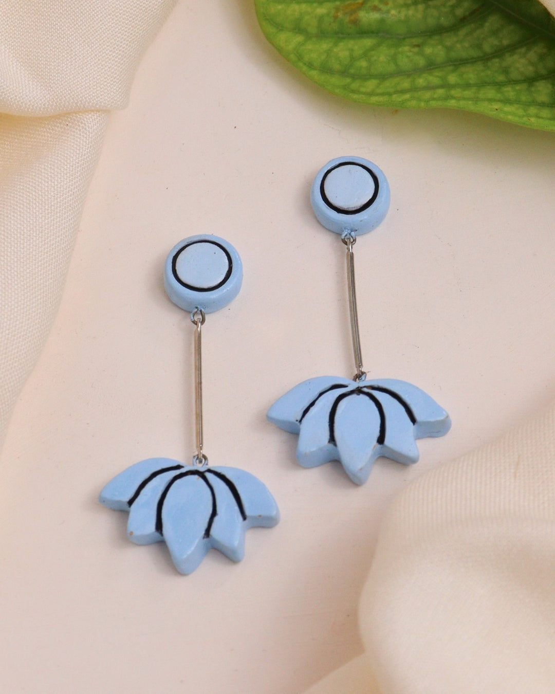 Summer Lotus Earrings