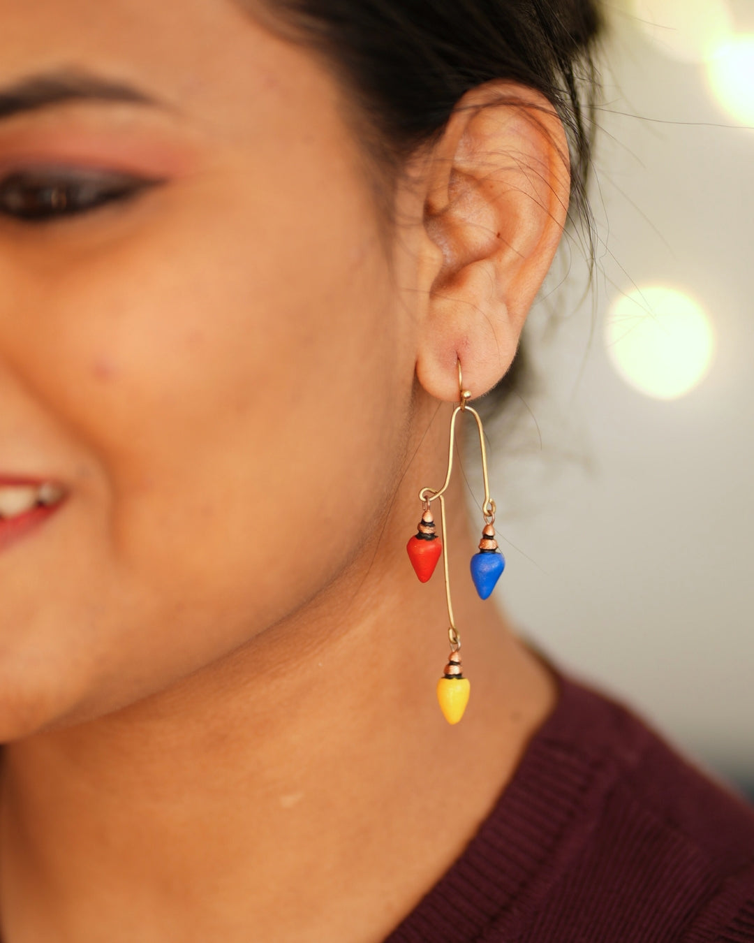 Christmas Bulb Earrings