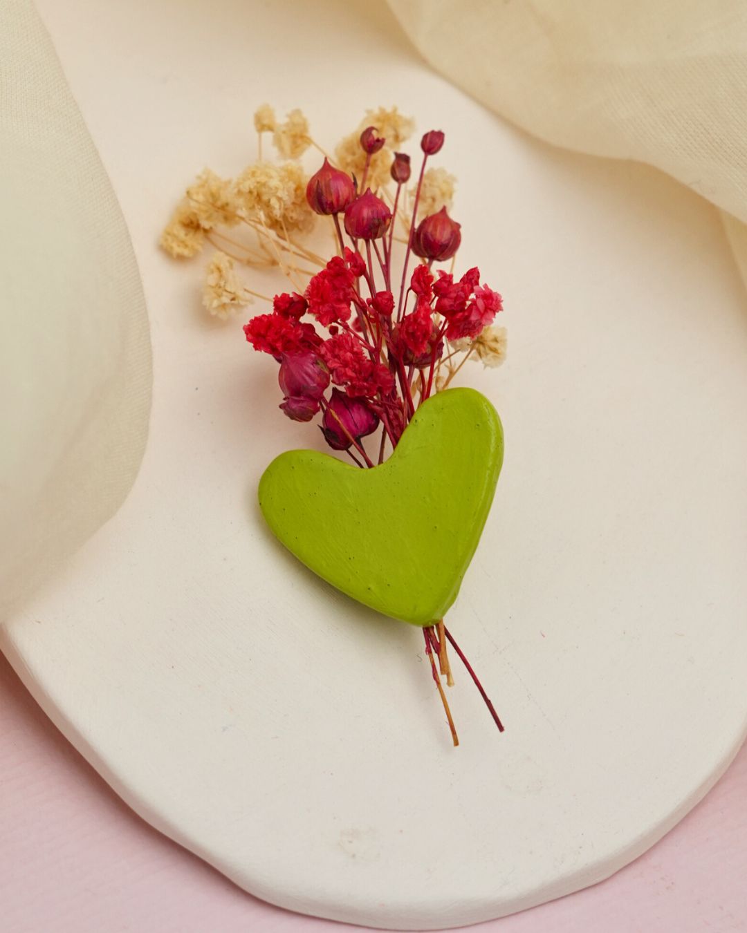 Heart Bouquet Magnet