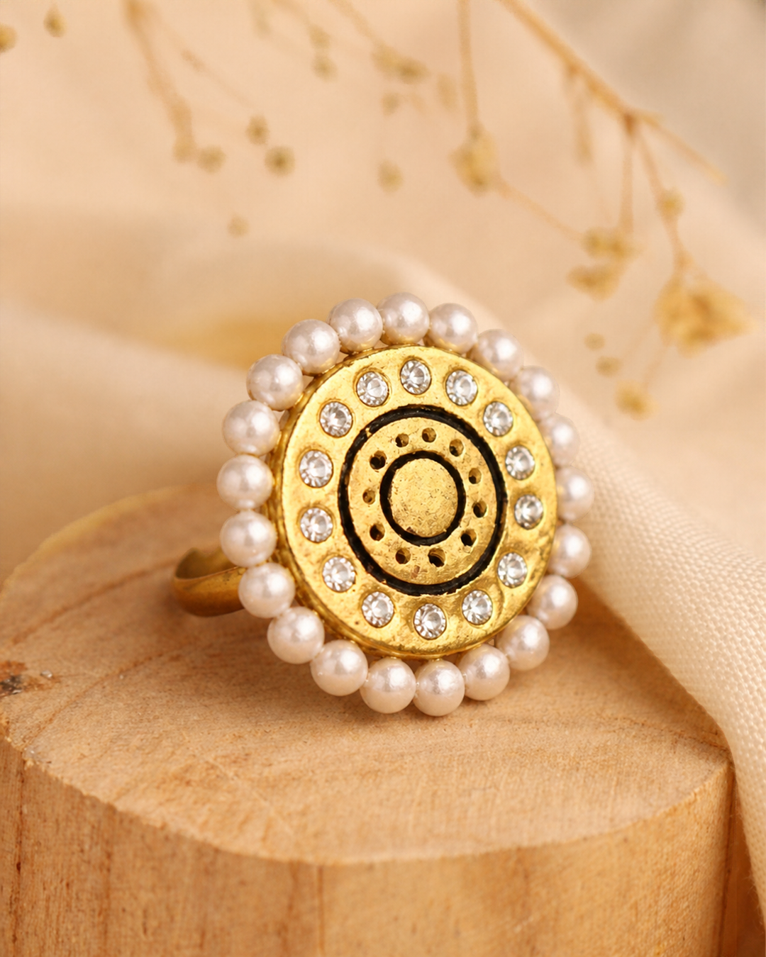 Antique Pearl Ring