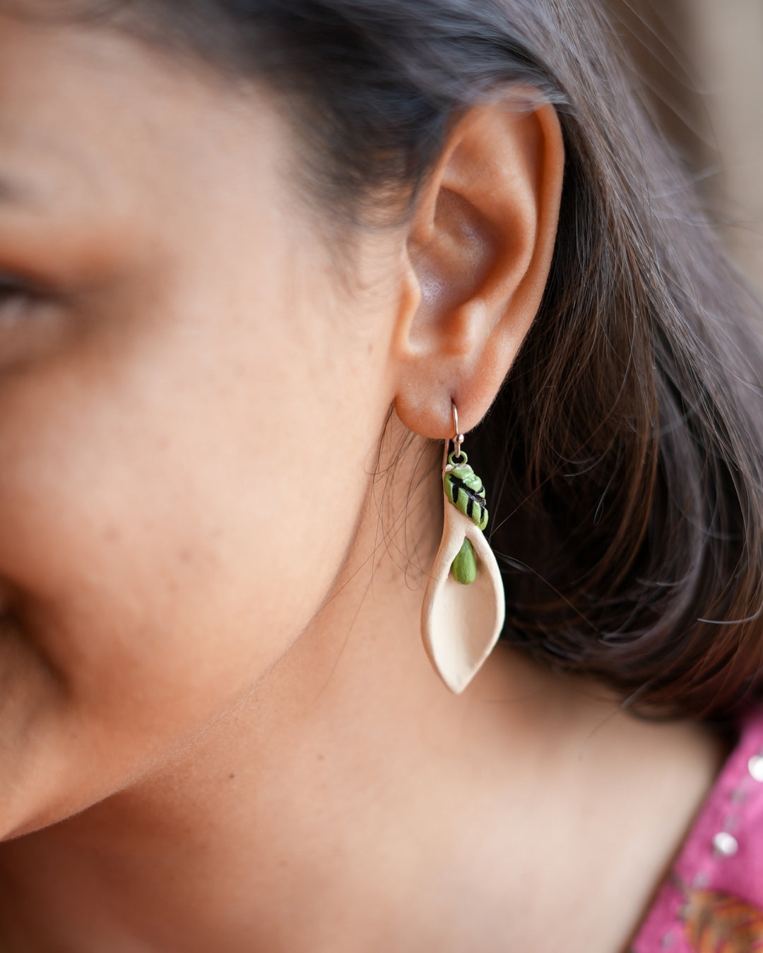 Peace Lily Earrings
