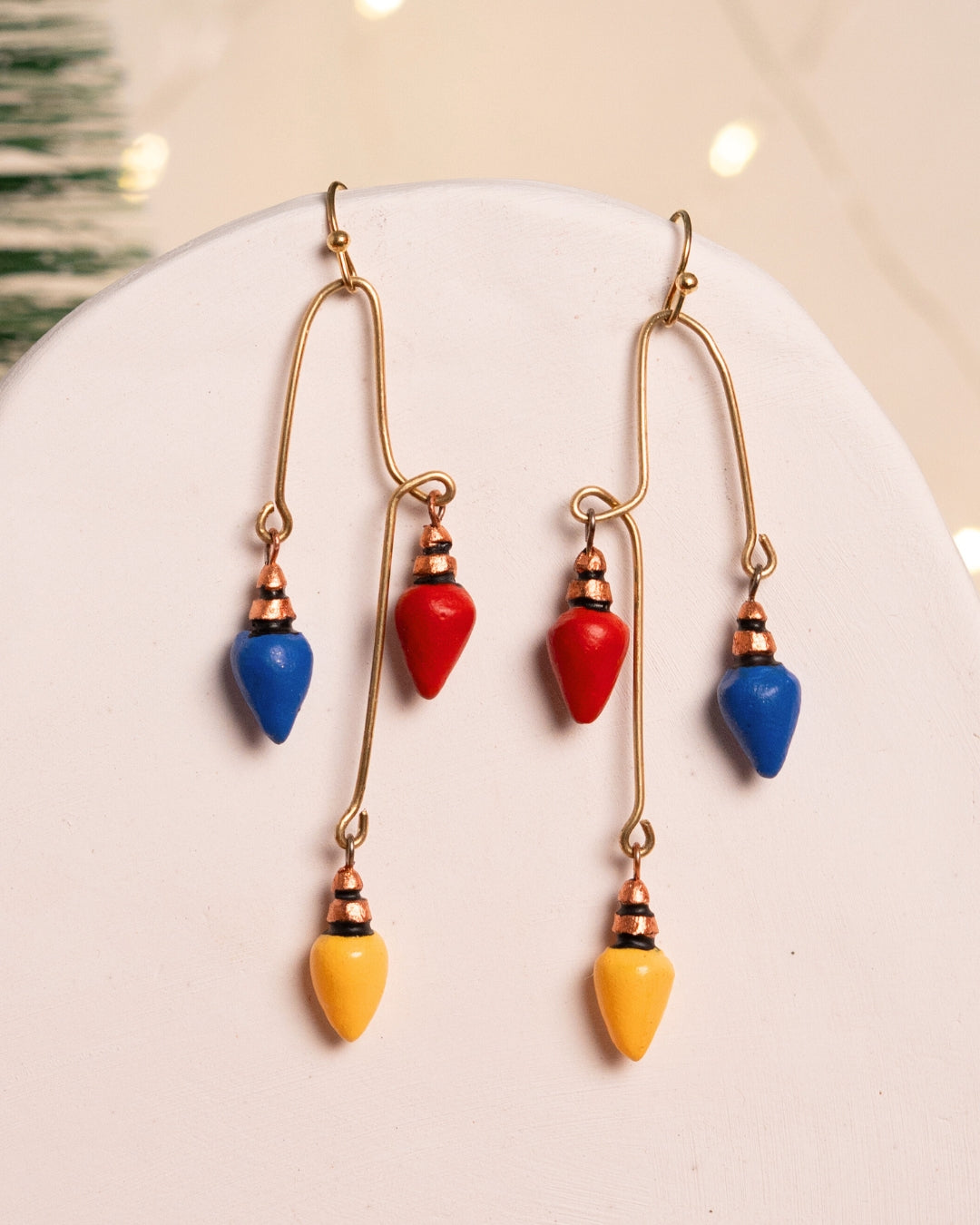 Christmas Bulb Earrings