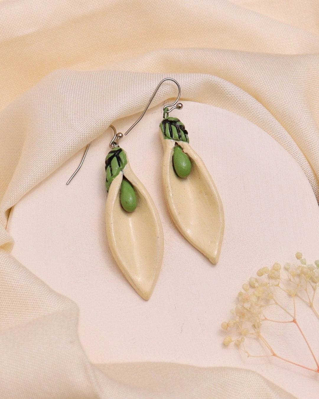 Peace Lily Earrings
