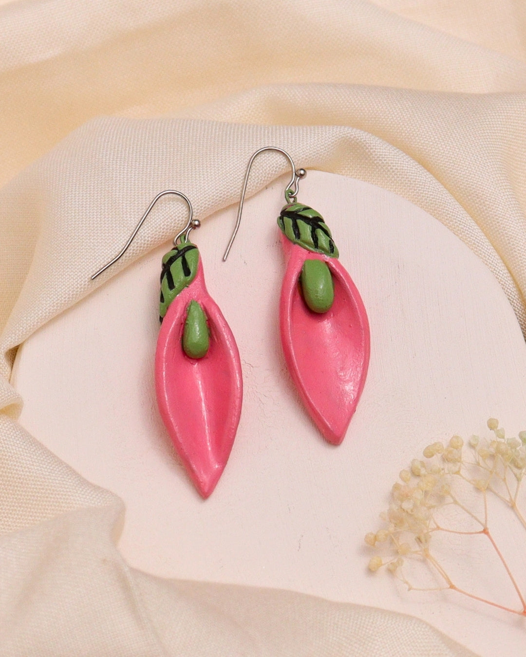 Peace Lily Earrings