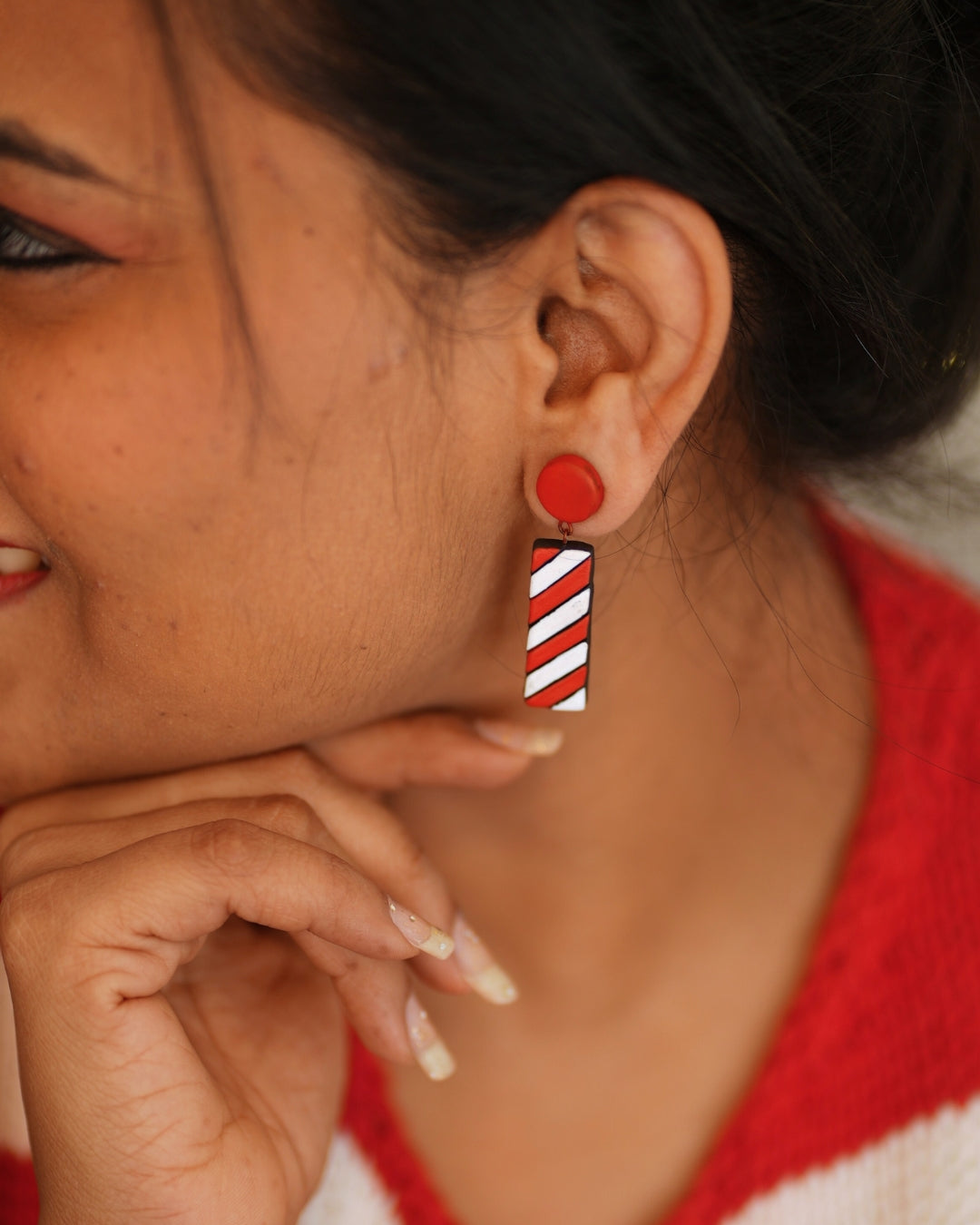 Tinsel  Earrings