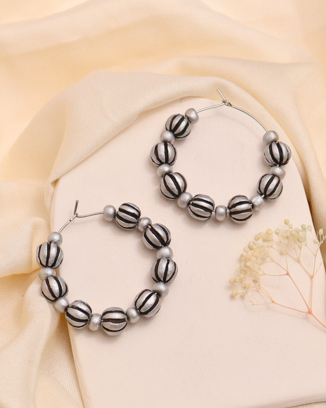 Metallic Muse Hoops