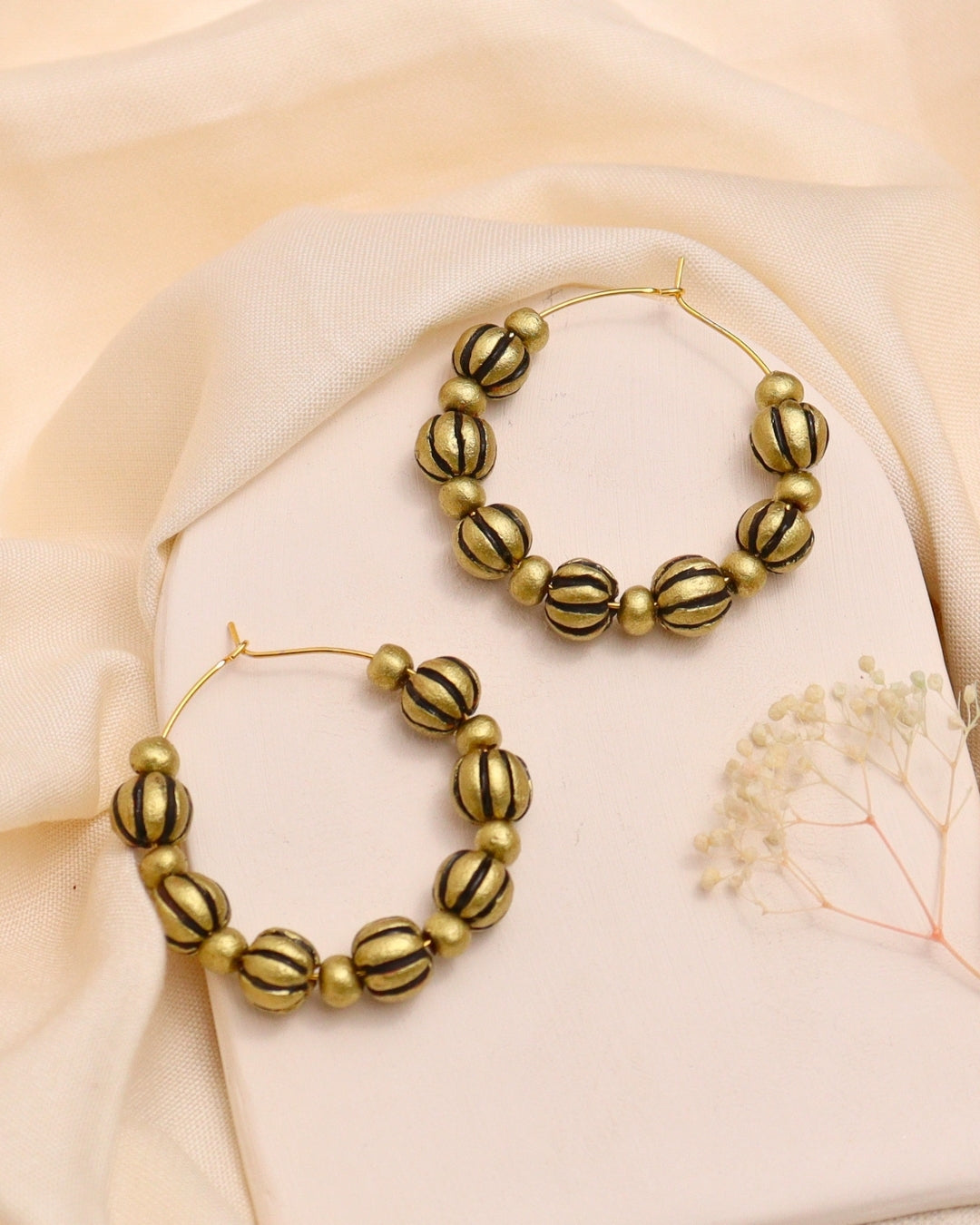 Metallic Muse Hoops