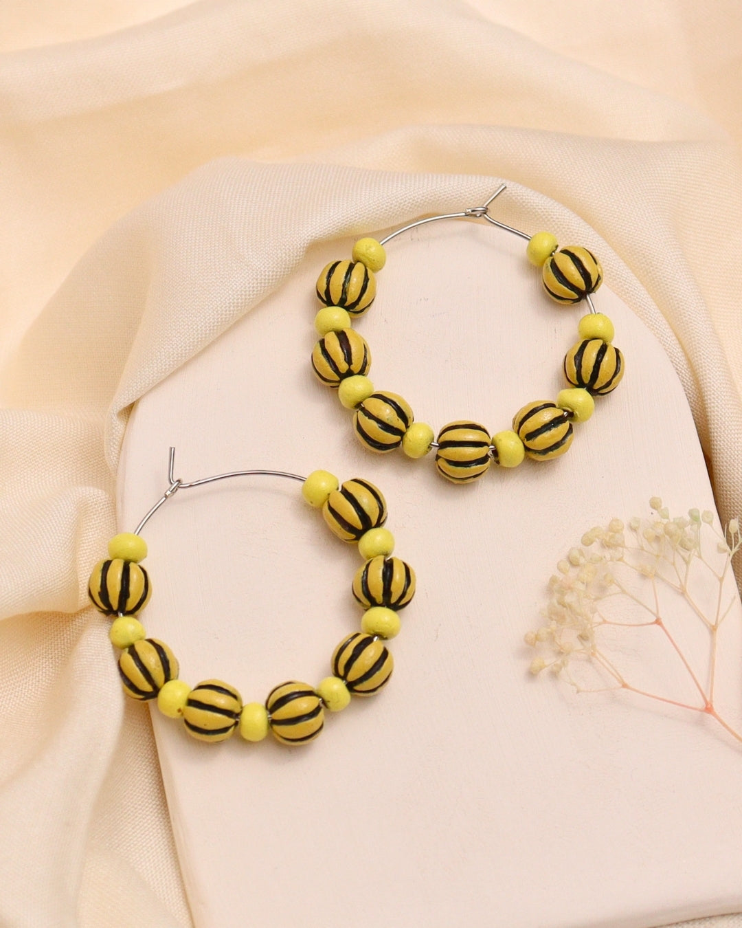 Bumble Bee Hoops