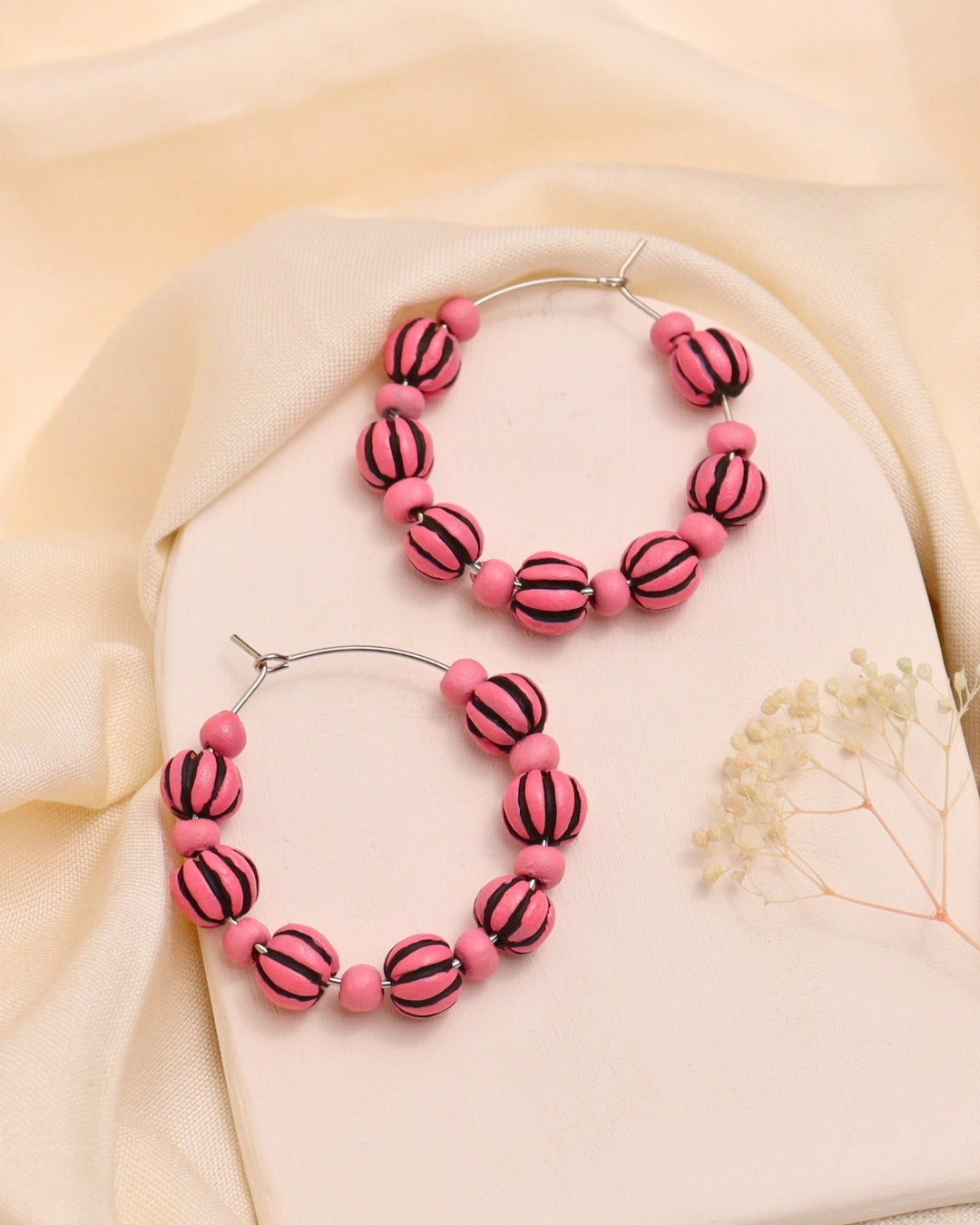 Bumble Bee Hoops