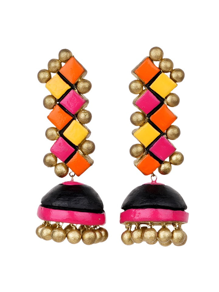 Bright-Long-Terracotta-Earrings