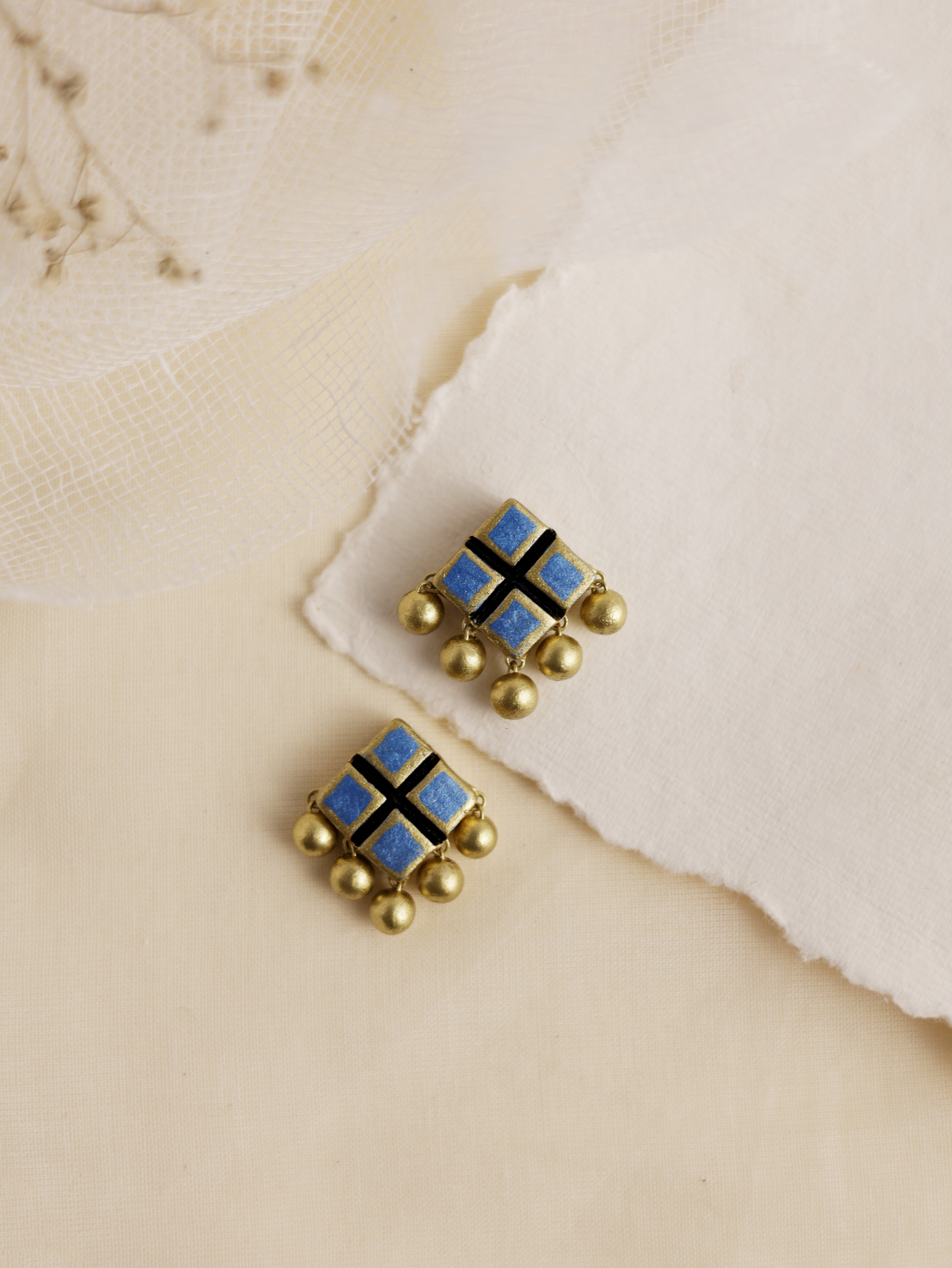 Mosaic Charm Studs