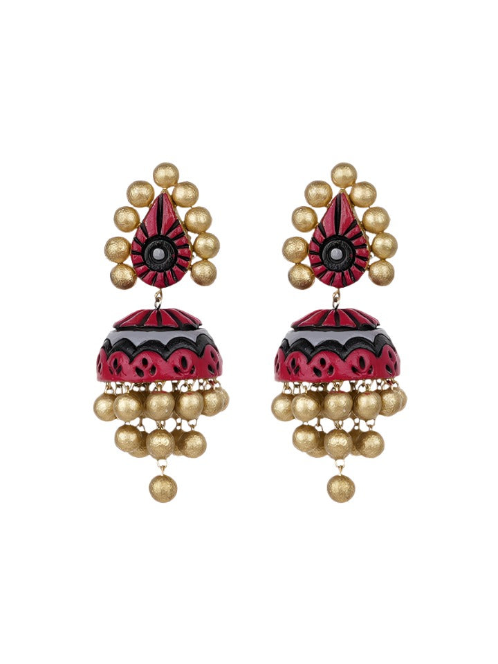 Red-Terracotta-Earrings