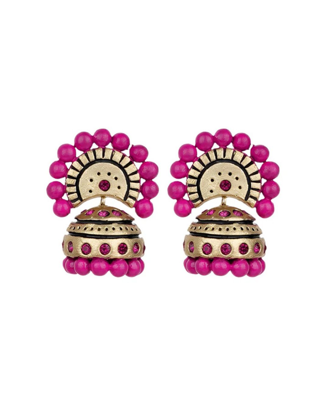Gold-Jhumke 
