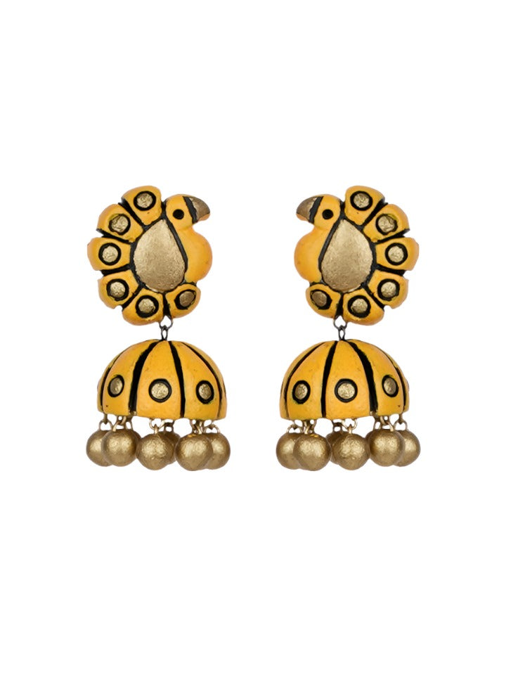 Gold-Traditional-Small-Jhumka 